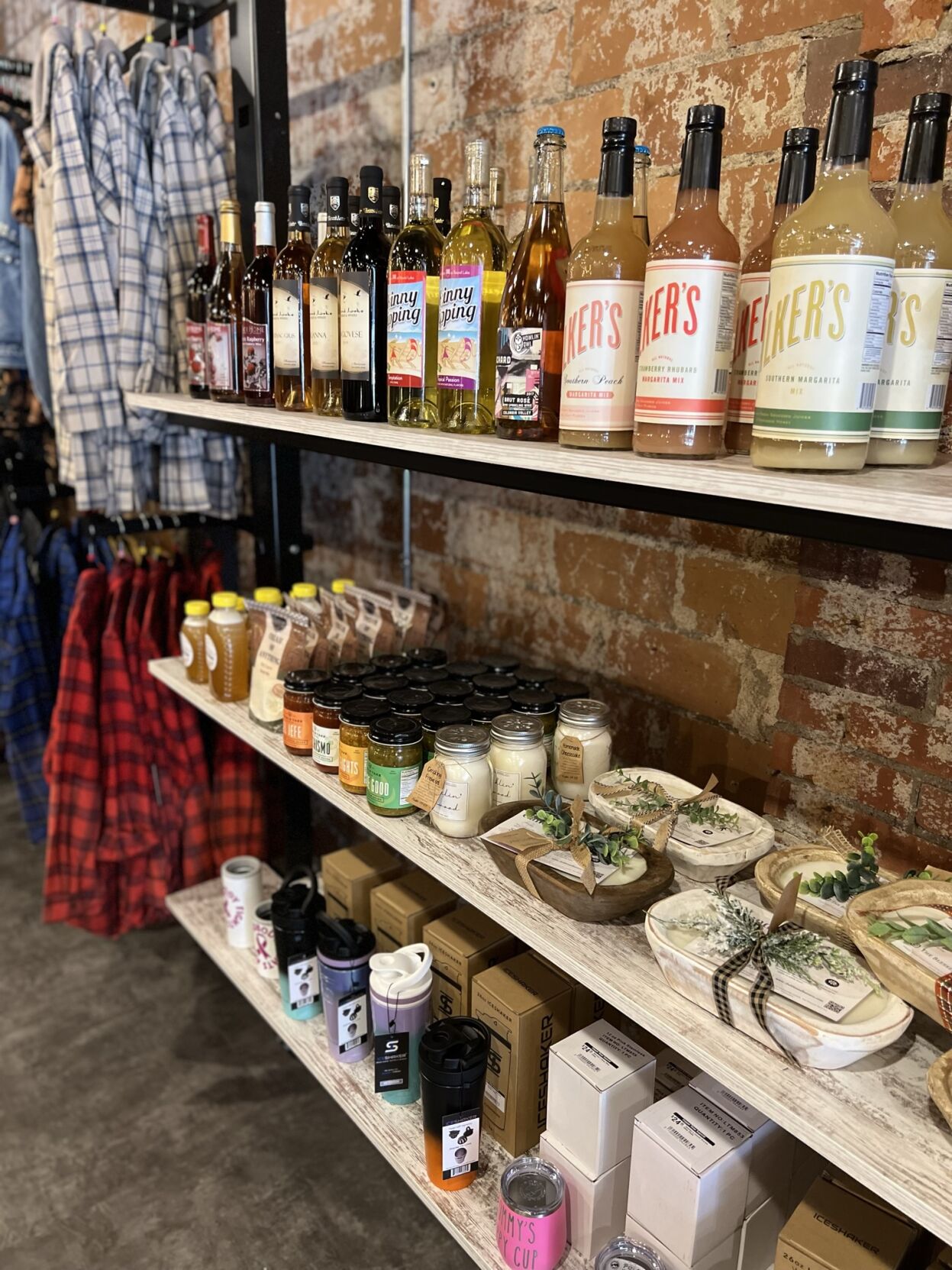 Shelves at Copper Rose